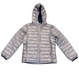 Gap Primaloft Kids Gray Lightweight Puffer Jacket Size Small 6/7